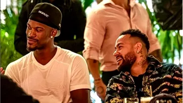 Dupa Formula 1 Neymar a mers si la NBA Intalnire cu un star al lui Miami Heat inainte de finala cu Denver Nuggets Video
