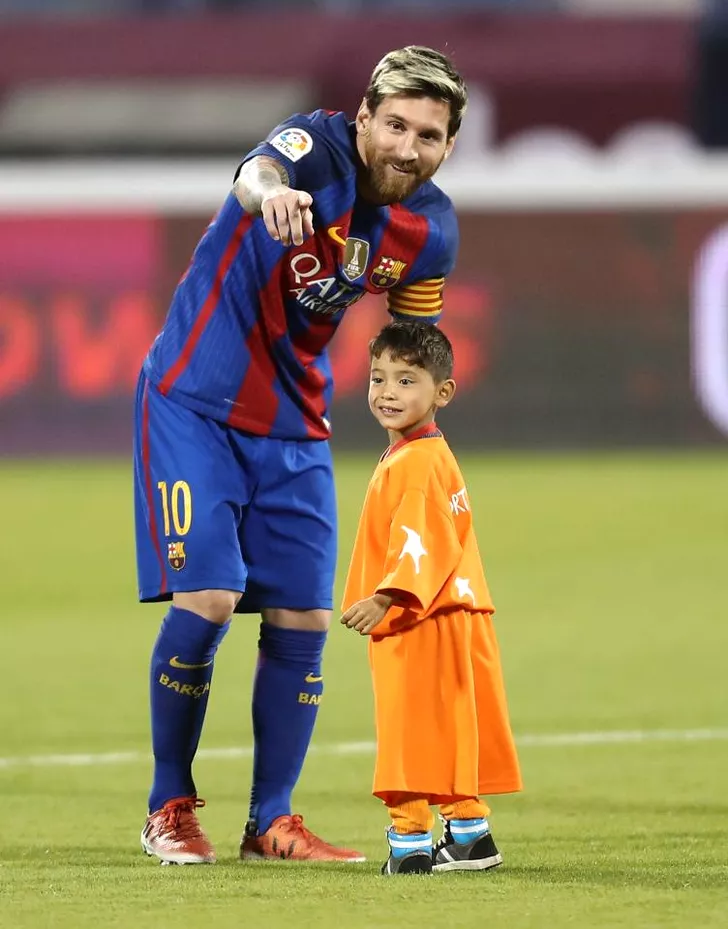 Murtaza l-a întâlnit pe Messi în Qatar, în 2016