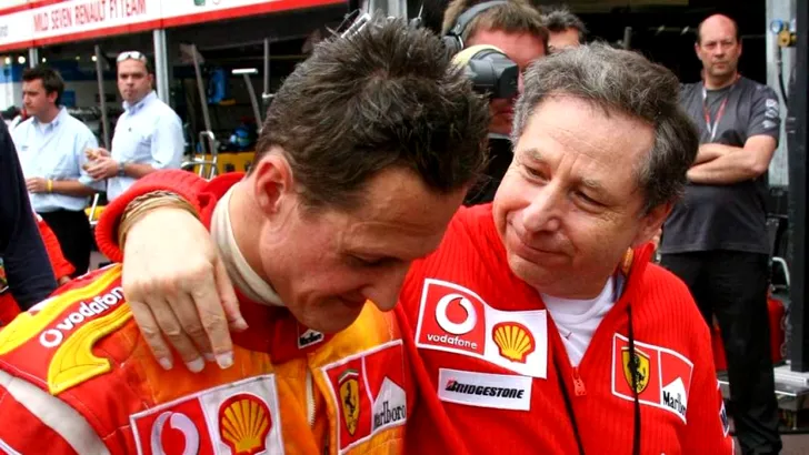 Jean Todt, alături de Michael Schumacher