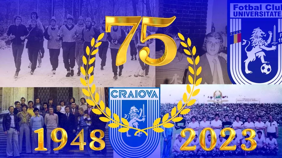 Cum au sarbatorit 75 de ani de Universitatea Craiova cele doua echipe din Banie Foto