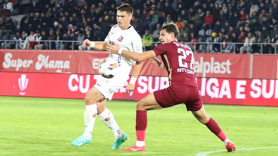 FC Hermannstadt  CFR Cluj 10 in etapa 15 din SuperLiga Deziluzie visinie la Sibiu Maldarasanu urca pe 4 Mandorlini rateaza locul 1 Clasamentul la finalul turului