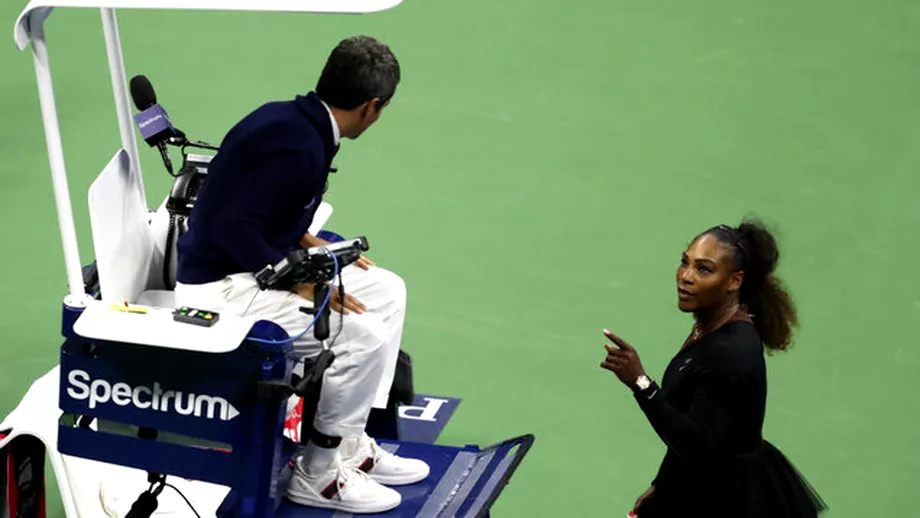 Arbitrul pe care Serena Williams la facut hot si mincinos are interzis la meciurile ei Suspendarea se aplica pentru intreaga familie