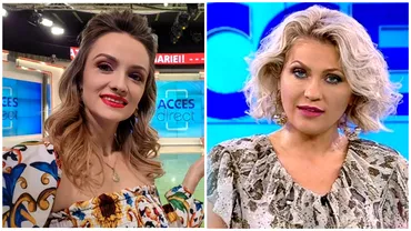 Mirela Vaida si Amalia Bellantoni fata in fata dupa scandalul de la TV Reactia neasteptata a prezentatoarei Acces Direct