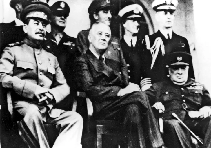 Stalin Roosevelt Churchill