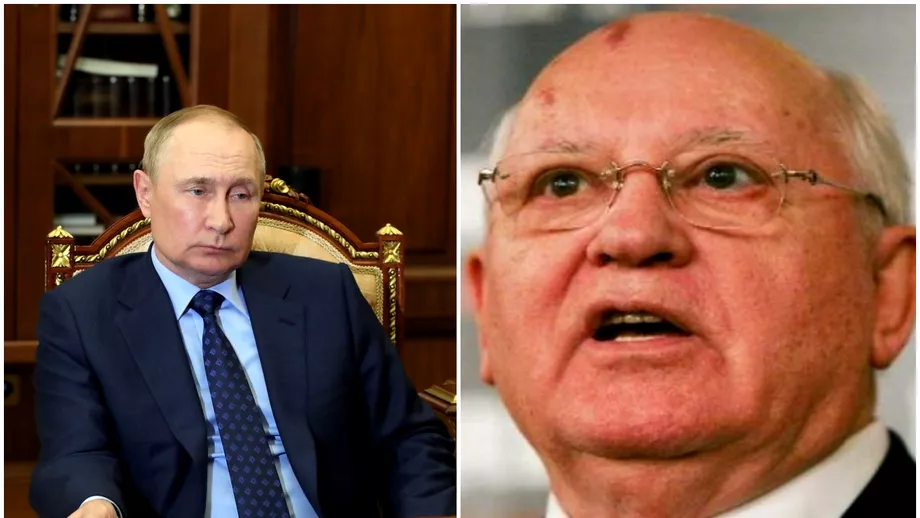Mesaj trimis de Vladimir Putin dupa ce a aflat de moartea lui Mihail Gorbaciov Ce a transmis liderul de la Moscova