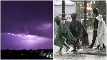 Prognoza ANM pentru intervalul 12  25 iunie Vreme racoroasa si furtuni puternice
