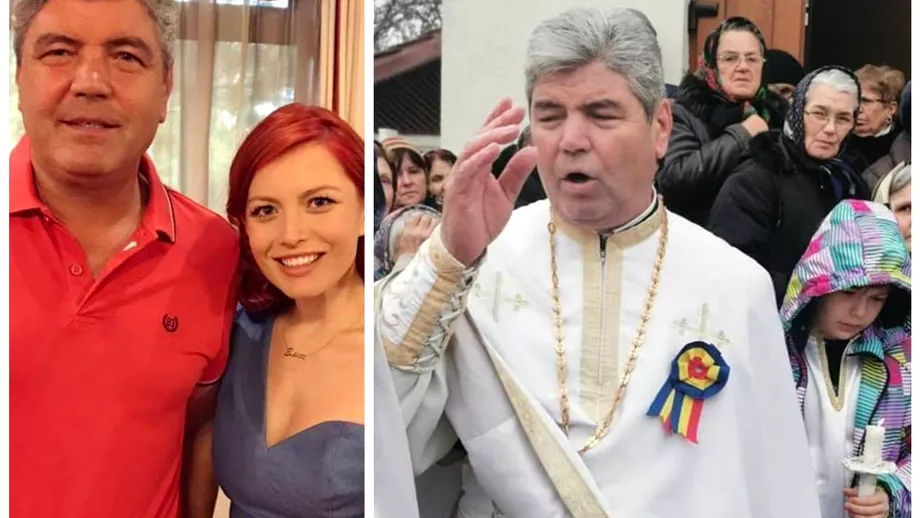 Tatal cantaretei Elena Gheorghe implicat intrun scandal monstru Preotul este acuzat ca a parasit cortegiul funerar in drum