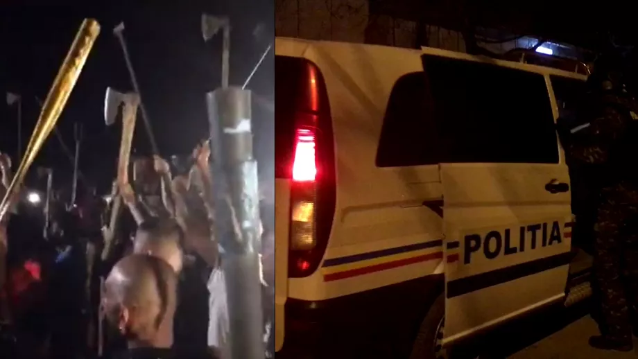 Interlopi din Bucuresti chef cu topoare si sabii Sindicat din Politie Asa vor arata petrecerile in societatea romaneasca Video