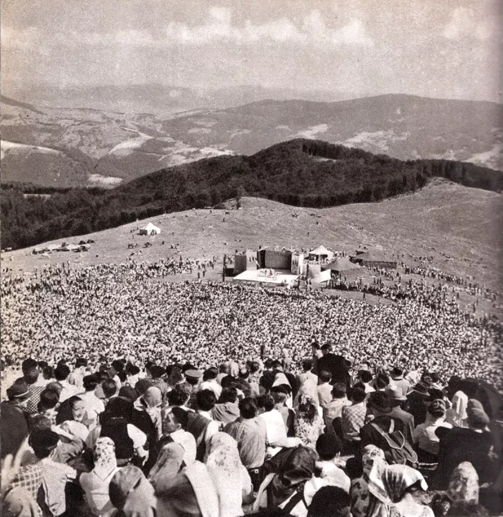 Târgul de fete Muntele Găina 1963