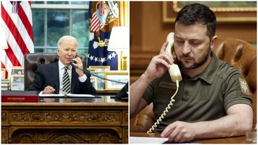 Convorbire telefonica tensionata Joe Biden  Volodimir Zelenski De ce sia pierdut cumpatul presedintele american