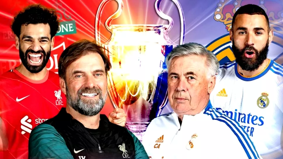 LIVE   Liverpool  Real Madrid Live video ora 2200 finala Champions League Accidentare de ultima ora la cormorani Echipele de start