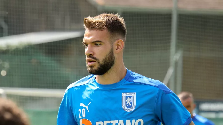 Alexandru Tudorie isi amana debutul la Universitatea Craiova Ce sa intamplat cu atacantul transferat de Stiinta Exclusiv