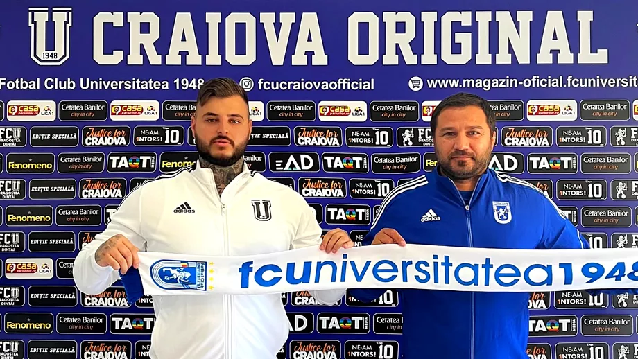 Final de telenovela Marius Croitoru a semnat cu FC U Craiova Detaliile contractului