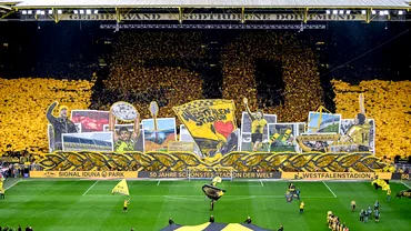 Borussia Dortmund a celebrat 50 de ani ai stadionului Signal Iduna Park