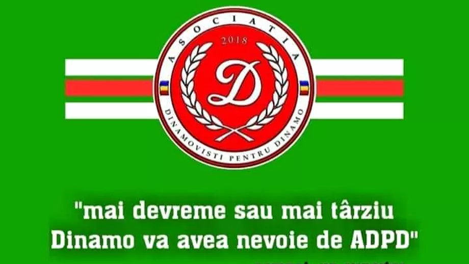 ADPD face un apel dramatic pentru salvarea lui Dinamo Cornel Dinu Nu mai este timp de orgolii de jigniri de injuraturi intre suporteri Dinamo moare sub ochii nostri Exclusiv