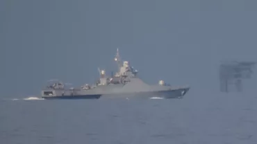Doua nave de lupta rusesti au patrulat in largul coastelor Romaniei Ce misiune ar fi avut ambracatiunile