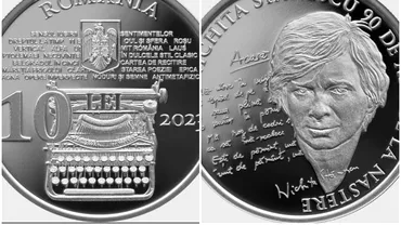 BNR vinde o moneda la 440 de lei fara TVA Ce personalitate marcanta a Romaniei apare pe reversul monedei