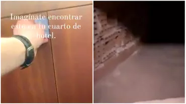 Descoperirea ciudata facuta de o turista in camera de hotel Arata ca o scena dintrun film horror