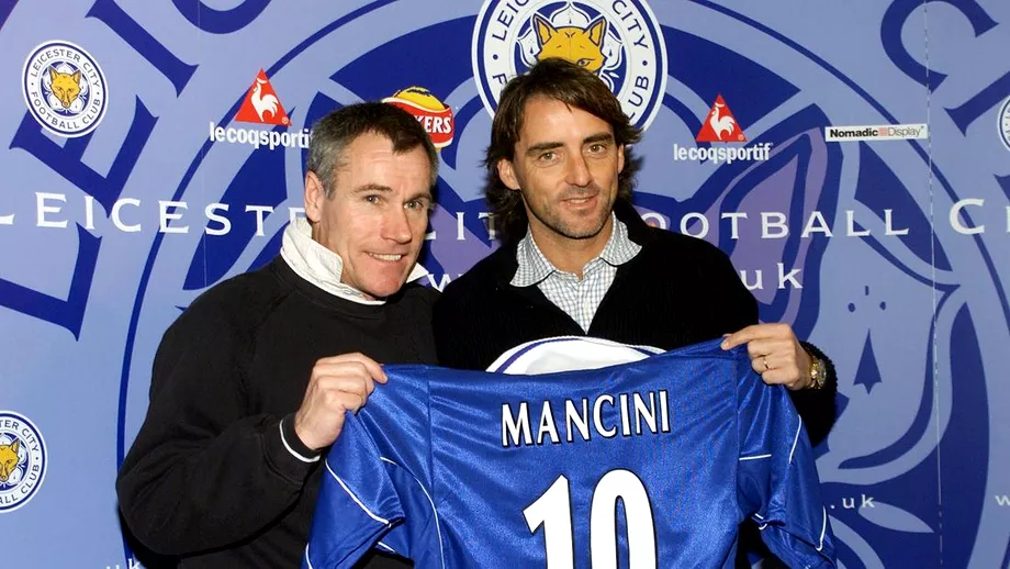 Cum sa indragostit Roberto Mancini de fotbalul englez Ultimul meci din cariera la jucat la Leicester City