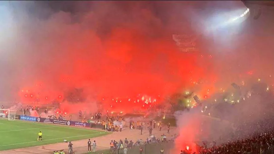 Au dat foc stadionului Atmosfera care te lasa fara aer la Raja Casablanca  Wydad Video