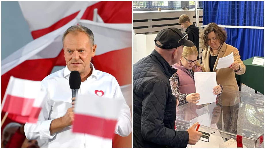 Alegeri parlamentare Polonia Liderul opozitiei Donald Tusk declara victorie Conservatorii pierd majoritatea