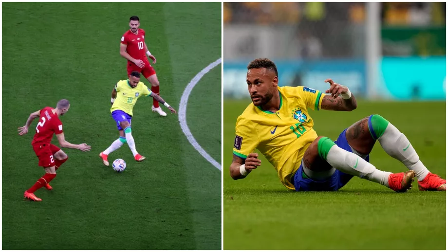 Neymar prestatie stearsa in Brazilia  Serbia 20 Cel mai slab in primele 45 de minute tavalit de adversari si emotii pentru o accidentare
