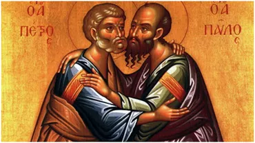 Sfintii Apostoli Petru si Pavel 2023 sarbatoare cu cruce rosie pe 29 iunie Ce sa nu faci sub nicio forma