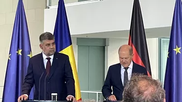 Premierul Marcel Ciolacu sa intalnit cu cancelarul Olaf Scholz Germania sustine Romania in Schengen
