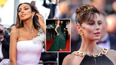 Catrinel Menghia si Madalina Ghenea romancele care au facut senzatie la Cannes 2022 Aparitii uimitoare pe covorul rosu