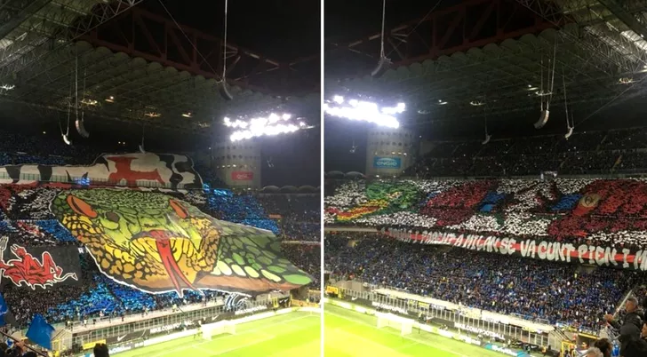Fanii lui Milan au stiut ce pregatesc rivalii lor