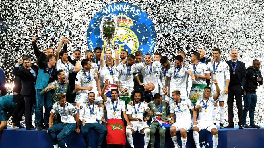 Real Madrid lider in topul banilor incasati din Liga Campionilor Ce echipe au prins primele zece locuri