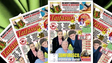 Revista Taifasuri 843 Editorial Fuego Interviu eveniment cu brandul teatral Zamfirescu Supliment avion si gheare