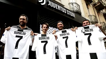 A inceput Ronaldomania la Torino Cat costa tricourile cu numele portughezului