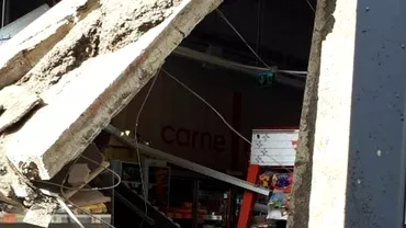 Tavanul unui supermarket Profi din Turda sa prabusit Cauza incidentului