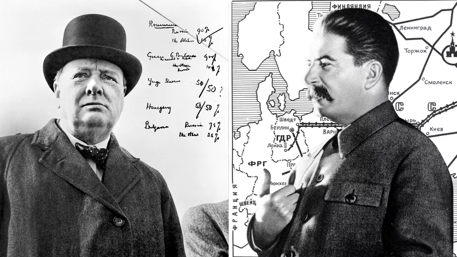 78 de ani de cand Stalin si Churchill au impartit Europa Romania cadou prioritar pentru URSS inaintea Conferintei de la Moscova
