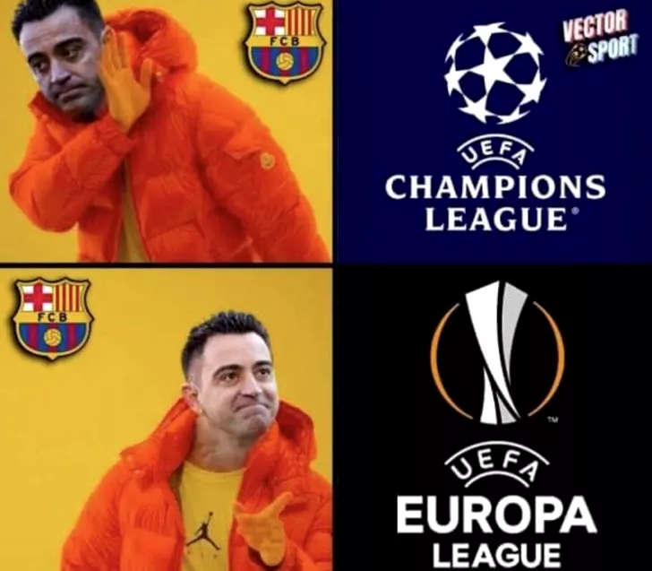 Internauții au râs copios de Barcelona după eliminarea din Liga Campionilor