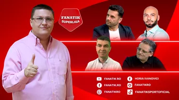 Fanatik SuperLiga joi 25 aprilie ora 1030 Horia Ivanovici editie speciala cu invitati de top dupa Farul  Rapid si Sepsi  FCSB