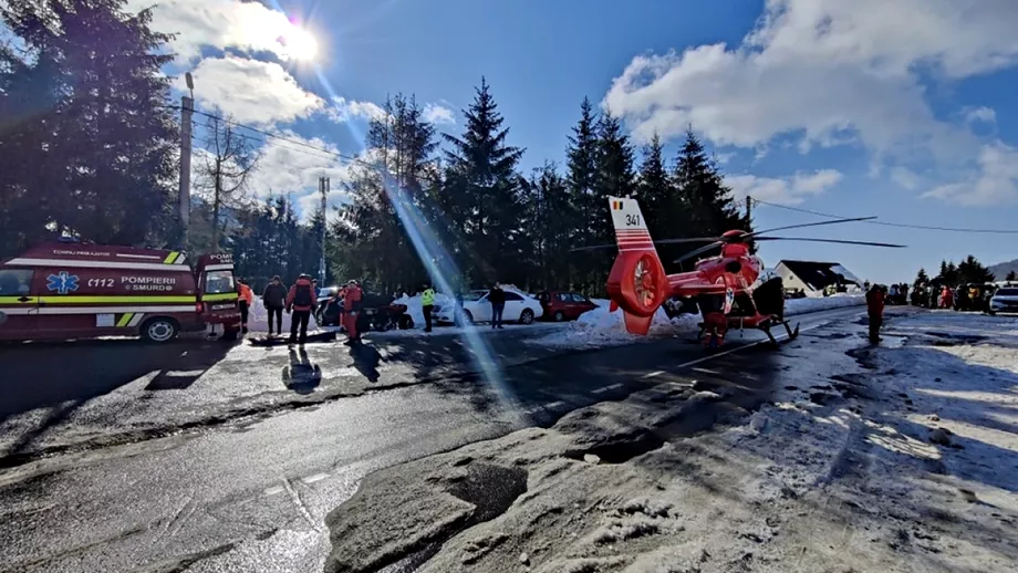 Accident grav pe partia de la VartopArieseni O tanara a fost dusa cu elicopterul la spital