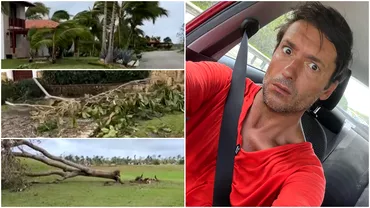 Imaginile dezastrului din Dominicana filmate de Radu Valcan Cum au petrecut noaptea el si Adela Popescu alaturi de Cabral si Andreea Ibacka dupa uragan