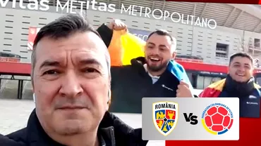Ultimele informatii live de la Madrid inainte de Romania  Columbia Fanii romani sunt deja la stadion
