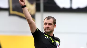 Reactie furibuna la adresa arbitrului dupa FC U Craiova  UTA Arad 10 Sa prezentat un om care trebuia sa fie la mici
