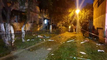 Explozie la un bloc din Bucuresti Un barbat a fost dus la Spitalul Floreasca