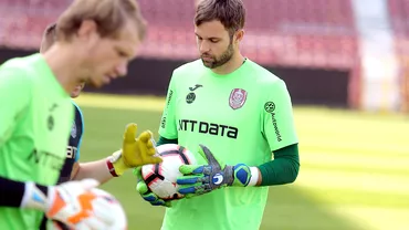 CFR Cluj scapa de portari Vatca e out Fernandez e in negocieri cu Sepsi  Dan Petrescu aduce alt goalkeeper FANATIK confirmat