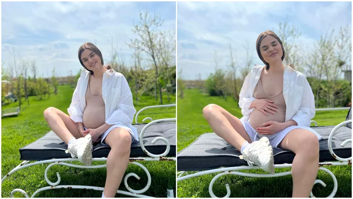 Theo Rose, însărcinată în 7 luni