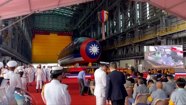 Taiwan isi lanseaza propriul submarin de lupta inarmat de SUA Reactia Chinei nu sa lasat asteptata