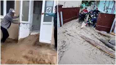 Video Furia naturii dezlantuita in Alba viitura a lovit o gradinita Jucariile copiilor au fost distruse de inundatii