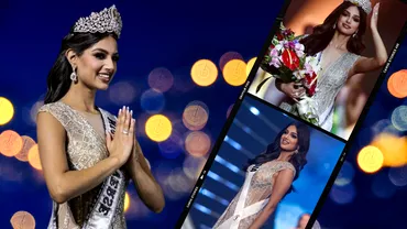 Faceti cunostinta cu Harnaaz Kaur Sandhu cea mai frumoasa femeie din lume Pe ce loc sa clasat Romania la Miss Univers 2021