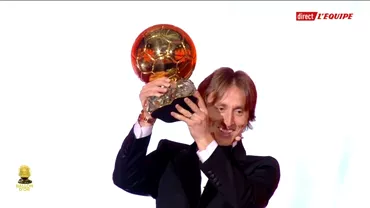 Cine a castigat Balonul de Aur 2018 Luka Modric a oprit hegemonia MessiRonaldo A fost visul meu
