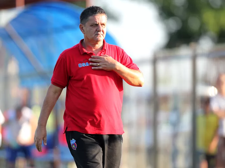 Marius Lăcăuş, antrenorul echipei CSA Steaua