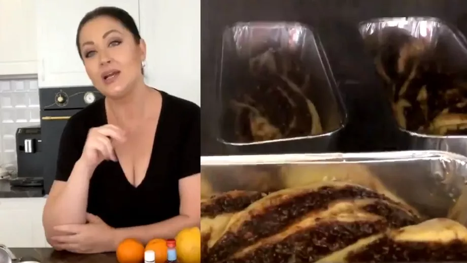 Reteta de cozonac dospit la rece by Gabriela Cristea Secretul culinar al prezentatoarei de la Antena Stars